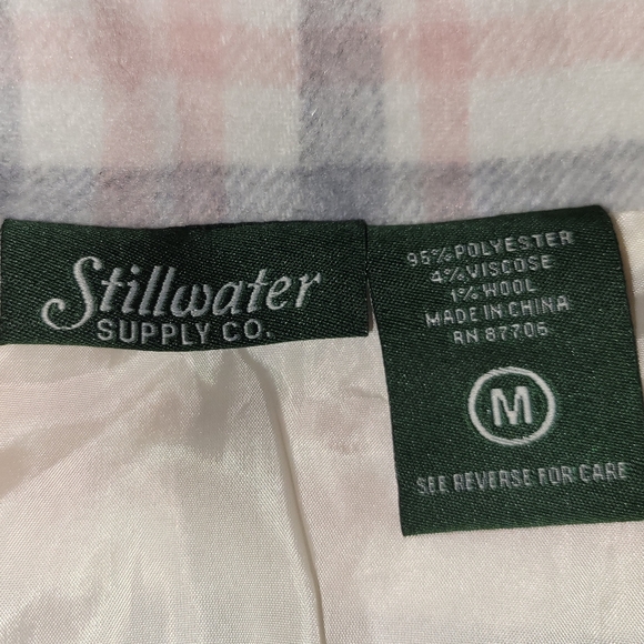 Stillwater Supply Co lined boxy shacket - Picture 7 of 8